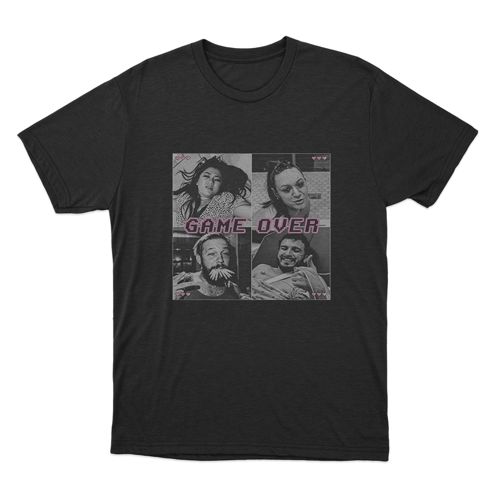 Game Over Unisex T Shirt Black Game Over Unisex T Shirt Black